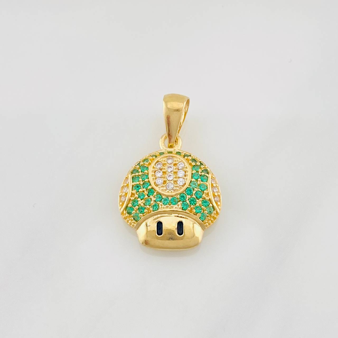 Dije Hongo Animado 2.15g / 1.5cm Oro Amarillo 18K