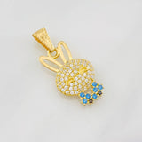 Dije Conejo 1.45g / 2.5cm Oro Amarillo 18K