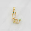 Dije Estetoscopio 2.6g / 2.7cm Oro Amarillo 18K