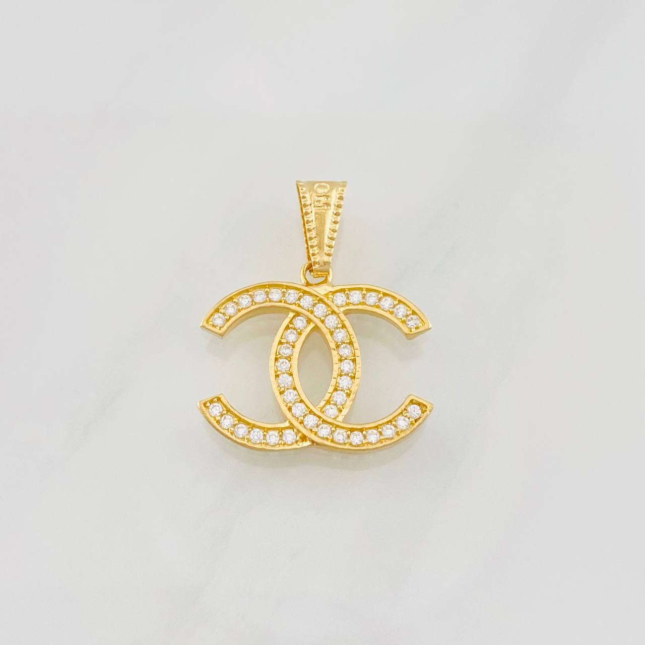 Dije Doble Ola 1.45g / 2cm Oro Amarillo 18K
