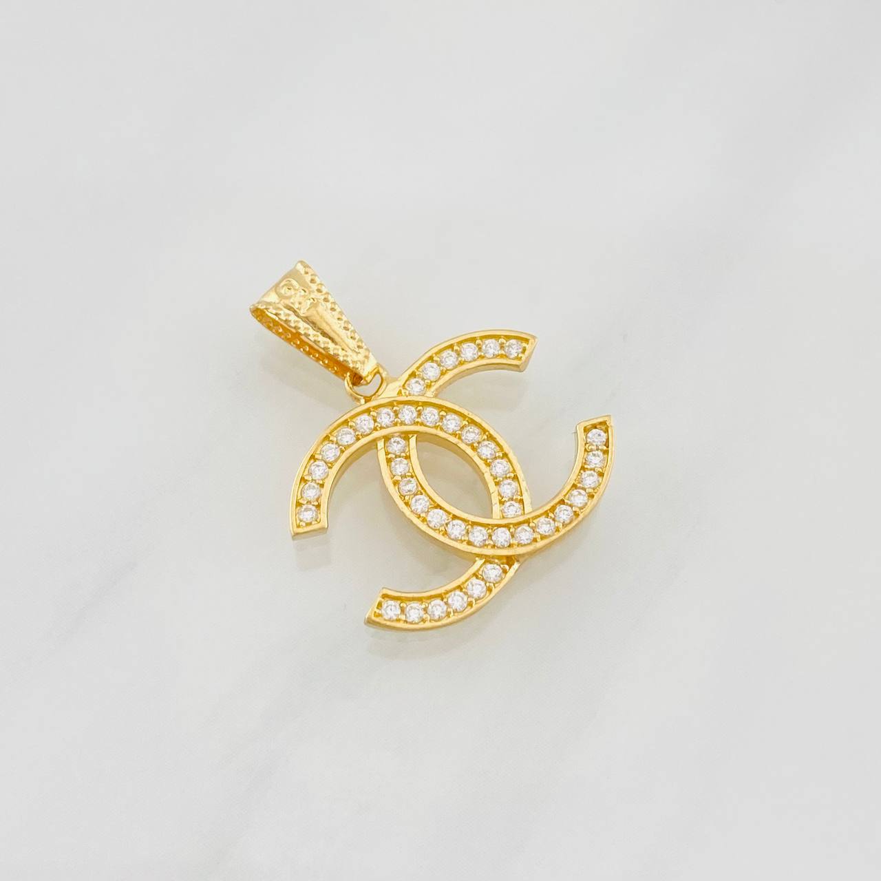 Dije Doble Ola 1.45g / 2cm Oro Amarillo 18K