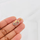 Dije Pies 1g / 2cm Oro Rosa 18K