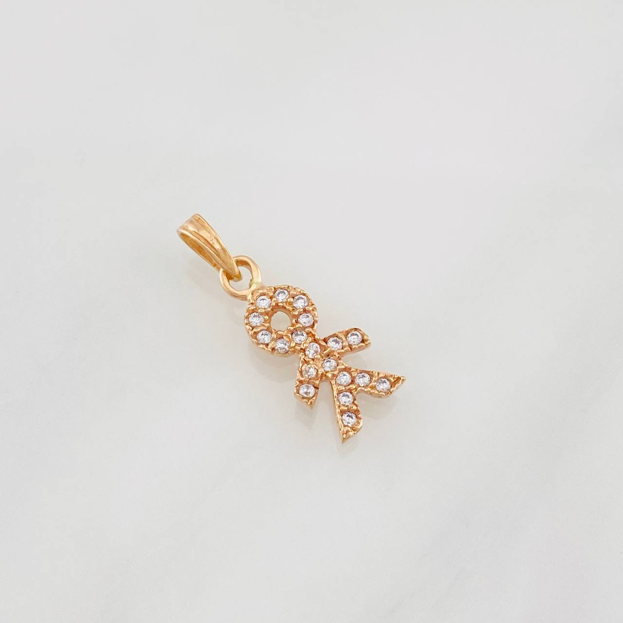 Dije Niño 0.6g / 1.8cm Oro Rosa 18K