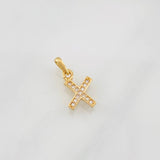 Dije Letra X 0.65g / 1.5cm Oro Amarillo 18K