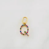Dije Letra Q 0.65g / 1.5cm Oro Amarillo 18K