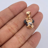 Dije Ratona 2.5gr / 2.2cm / Oro 18K &