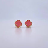 Topos Trebol 1.45gr / Rosados Oro Amarillo Nac.Esp. 18K &
