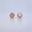 Topos Trebol 2gr / Nacar Blanco Oro Amarillo Nac.Esp. 18K &