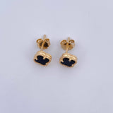 Topos Trebol 2gr / Onix Negro Oro Amarillo Nac.Esp. 18K &