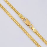 Cadena China 8.9 g / 60.5 cm / 2.4 mm Oro Amarillo 18K