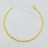Pulso Cubano 1.2 g / 19 cm / 2.5 mm Oro Amarillo 18K