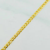 Pulso Cubano 1.2 g / 19 cm / 2.5 mm Oro Amarillo 18K