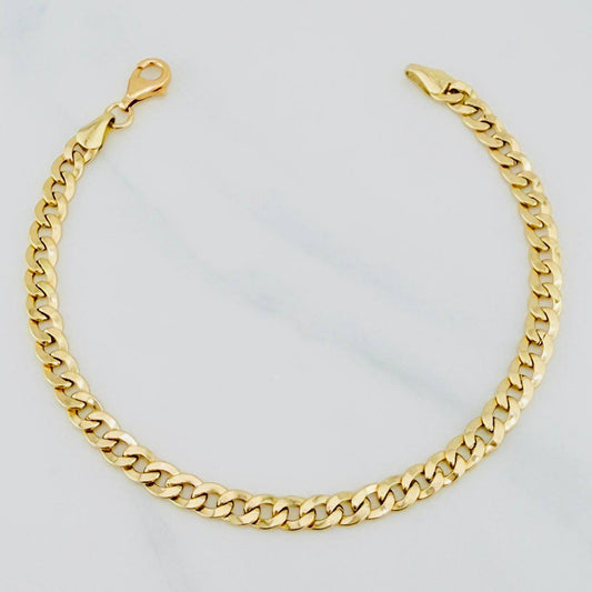 Pulso Cubano 4 g / 20.5 cm / 4.6 mm Oro Amarillo 18K