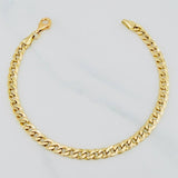 Pulso Cubano 4 g / 20.5 cm / 4.6 mm Oro Amarillo 18K