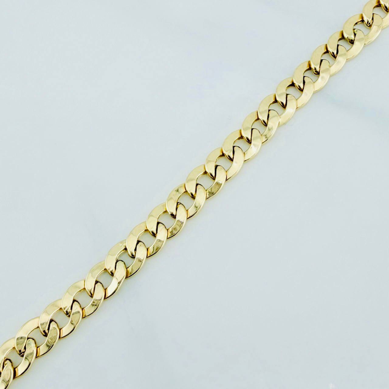 Pulso Cubano 4 g / 20.5 cm / 4.6 mm Oro Amarillo 18K
