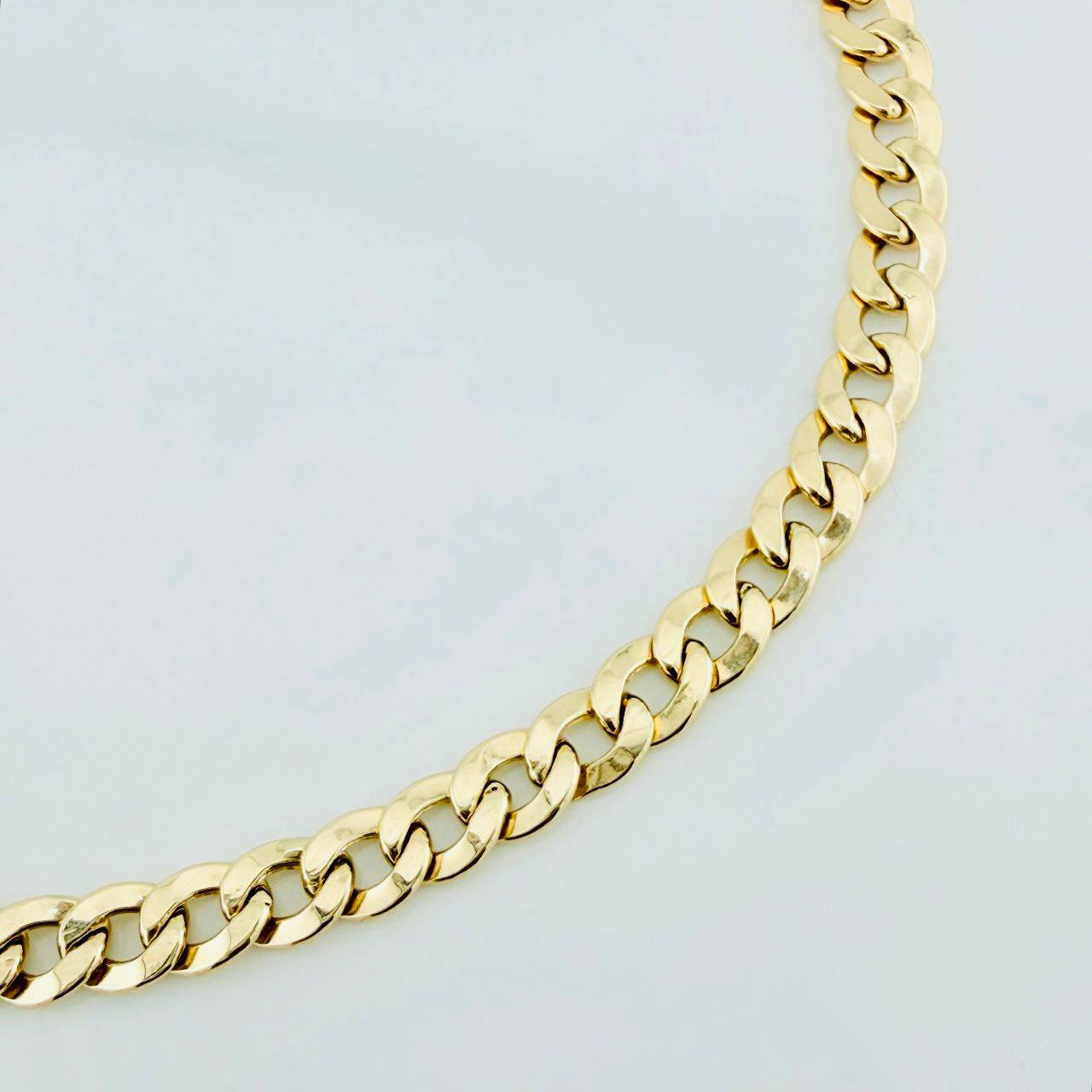 Pulso Cubano 4 g / 20.5 cm / 4.6 mm Oro Amarillo 18K