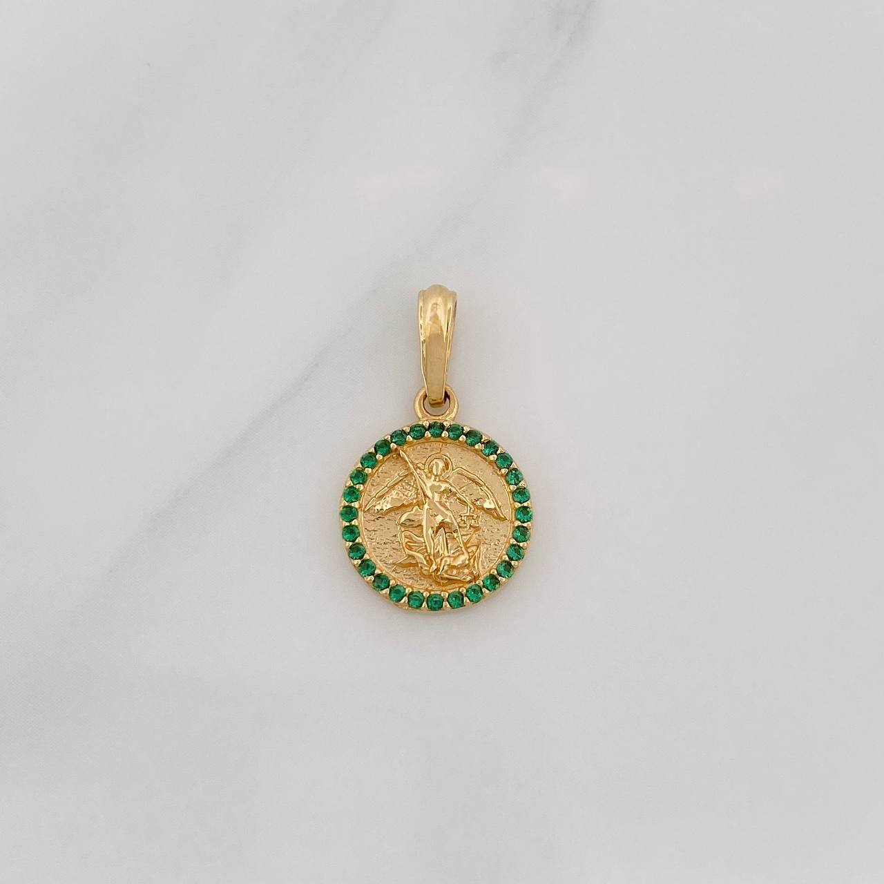 Dije San Miguel Arcángel 1.5g / 2cm Oro Amarillo 18K