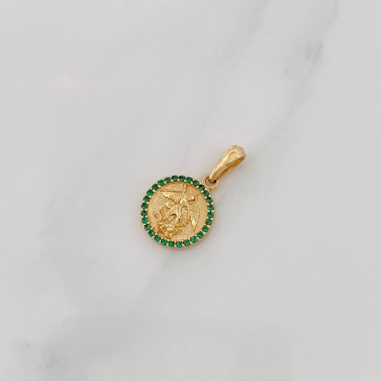 Dije San Miguel Arcángel 1.5g / 2cm Oro Amarillo 18K