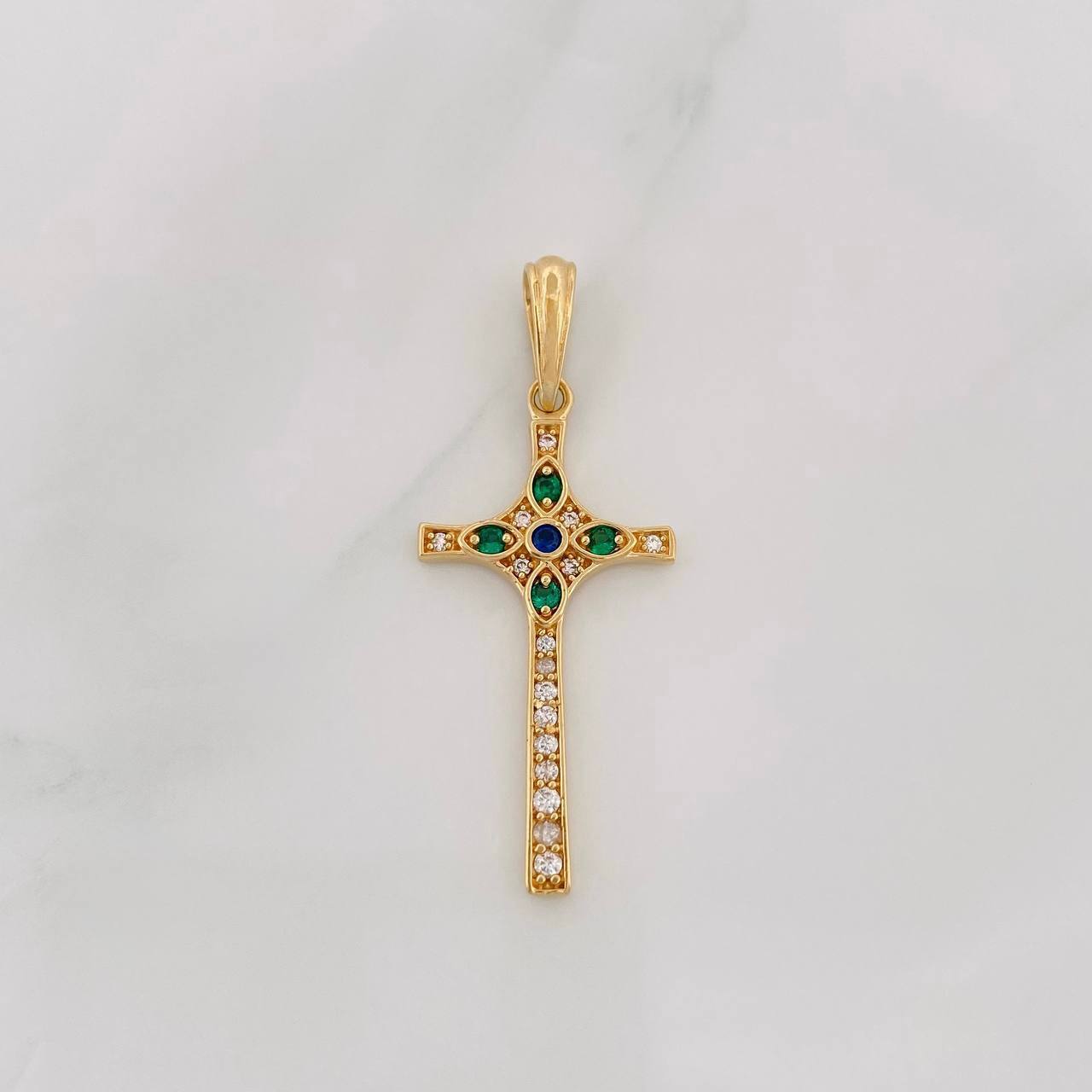 Dije Cruz 2.95g / 4.4cm Oro Amarillo 18K