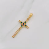 Dije Cruz 2.95g / 4.4cm Oro Amarillo 18K