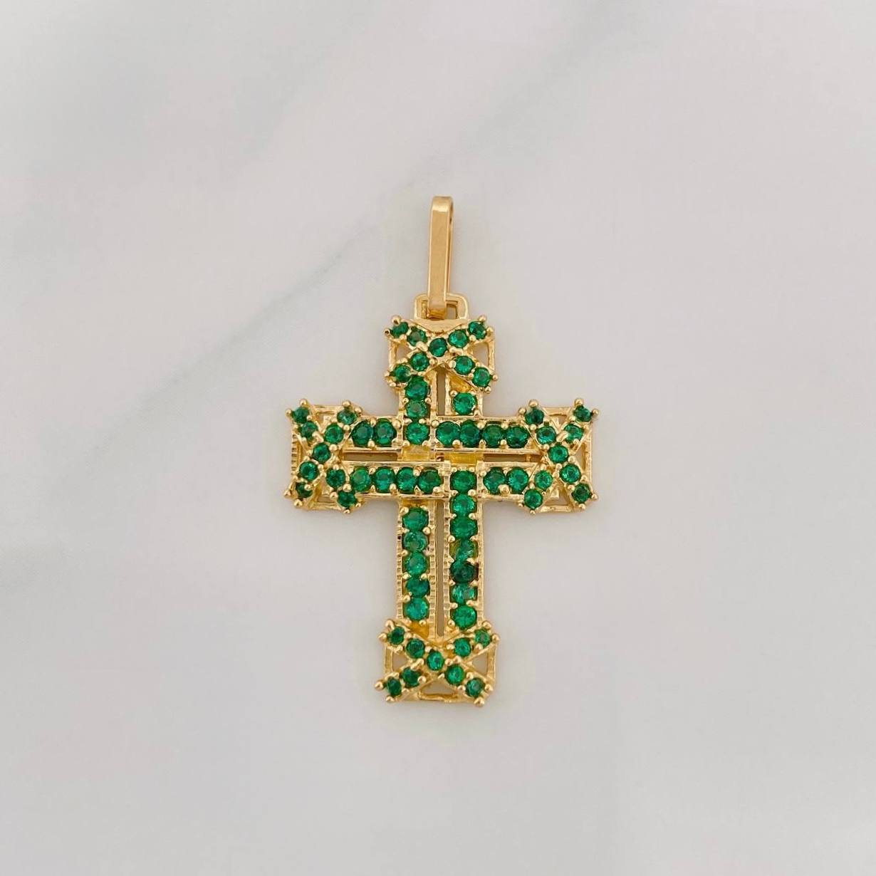 Dije Cruz 2.35g / 3cm Oro Amarillo 18K