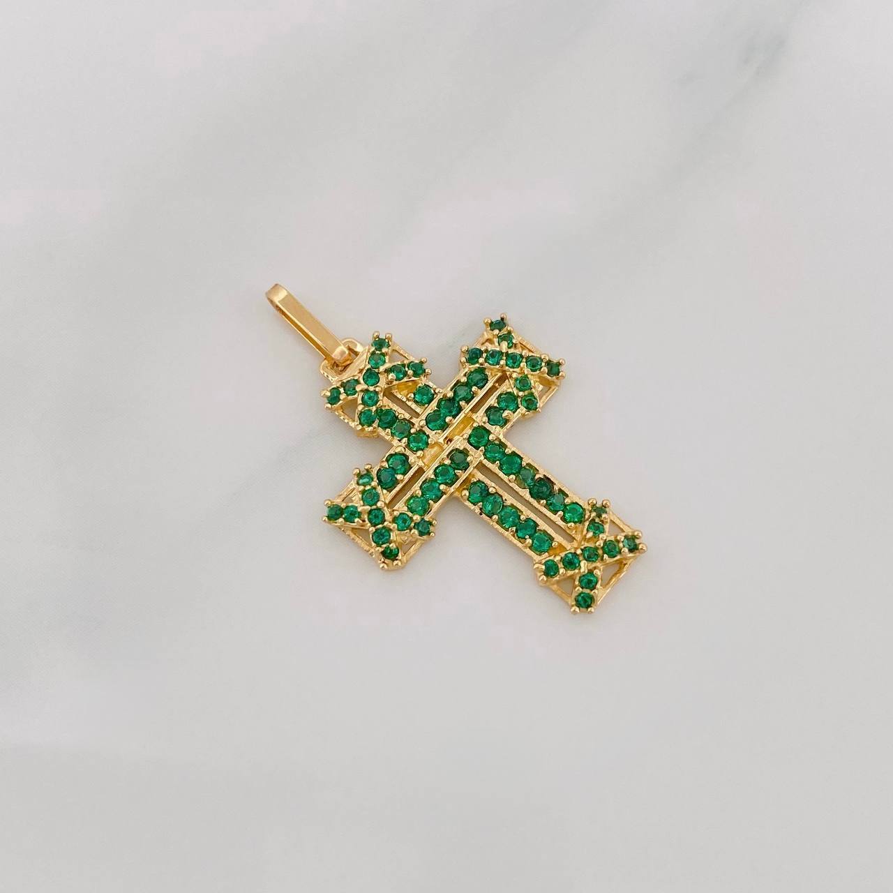 Dije Cruz 2.35g / 3cm Oro Amarillo 18K