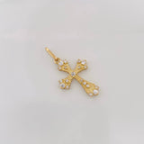 Dije Cruz Gótica 1.25g / 2.6cm Oro Amarillo 18K