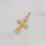 Dije Cruz Gótica 1.25g / 2.6cm Oro Amarillo 18K