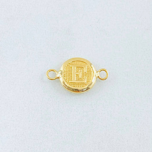 Herraje Letra E 0.4gr / 1.5cm / Oro Amarillo 18K