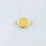 Herraje Letra E 0.4gr / 1.5cm / Oro Amarillo 18K
