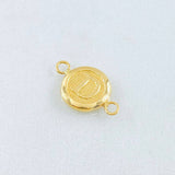 Herraje Letra D 0.4gr / 1.5cm / Oro Amarillo 18K