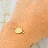 Herraje Letra D 0.4gr / 1.5cm / Oro Amarillo 18K