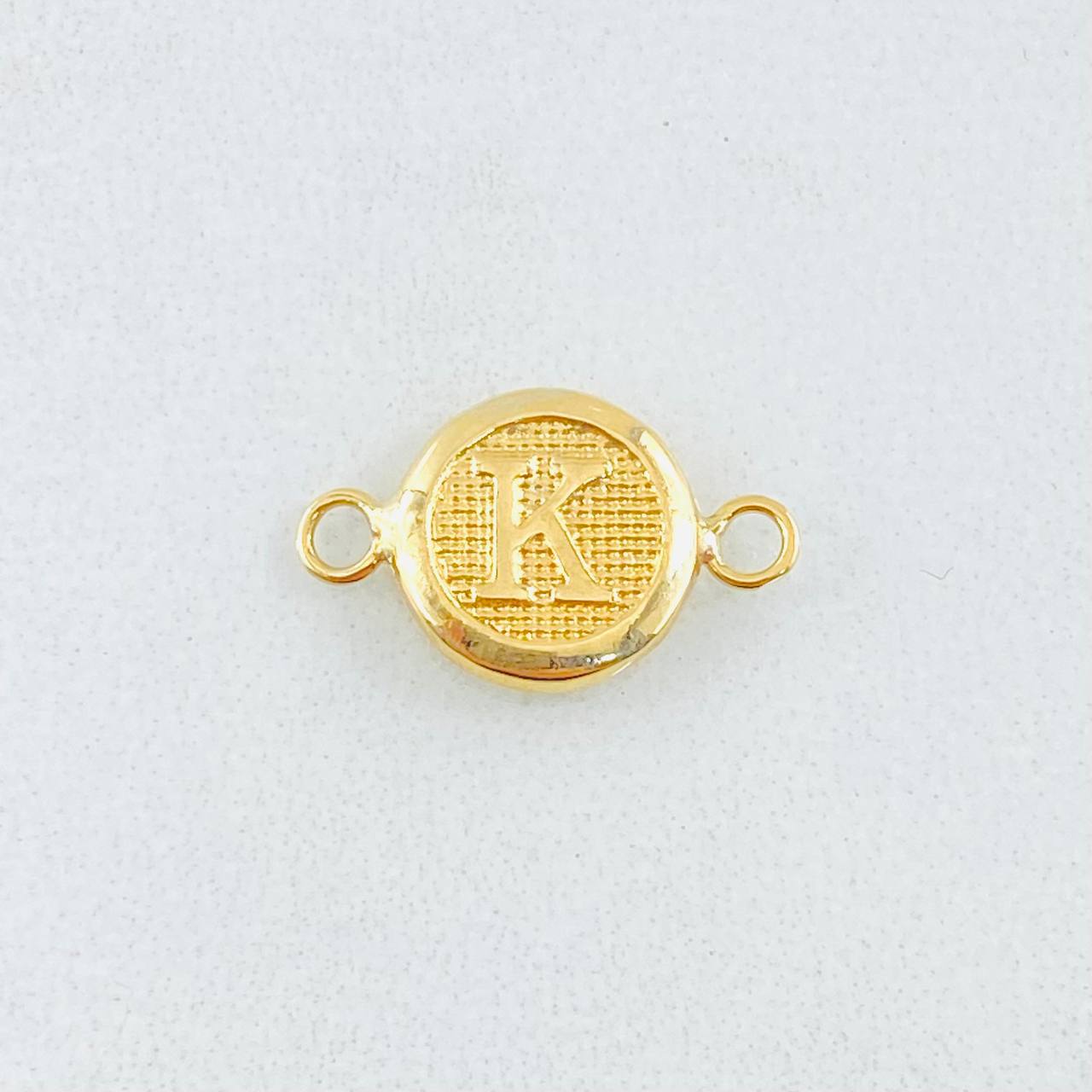 Herraje Letra K 0.4gr / 1.5cm / Oro Amarillo 18K
