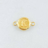 Herraje Letra K 0.4gr / 1.5cm / Oro Amarillo 18K