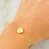 Herraje Letra G 0.45gr / 1.5cm / Oro Amarillo 18K