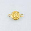 Herraje Letra A 0.4gr / 1.5cm / Oro Amarillo 18K