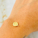 Herraje Letra A 0.4gr / 1.5cm / Oro Amarillo 18K