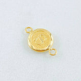 Herraje Letra S 0.4gr / 1.5cm / Oro Amarillo 18K