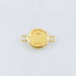 Herraje Letra C 0.4gr / 1.5cm / Oro Amarillo 18K