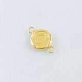 Herraje Letra C 0.4gr / 1.5cm / Oro Amarillo 18K