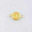 Herraje Letra J 0.4gr / 1.5cm / Oro Amarillo 18K