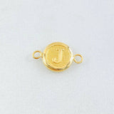 Herraje Letra J 0.4gr / 1.5cm / Oro Amarillo 18K