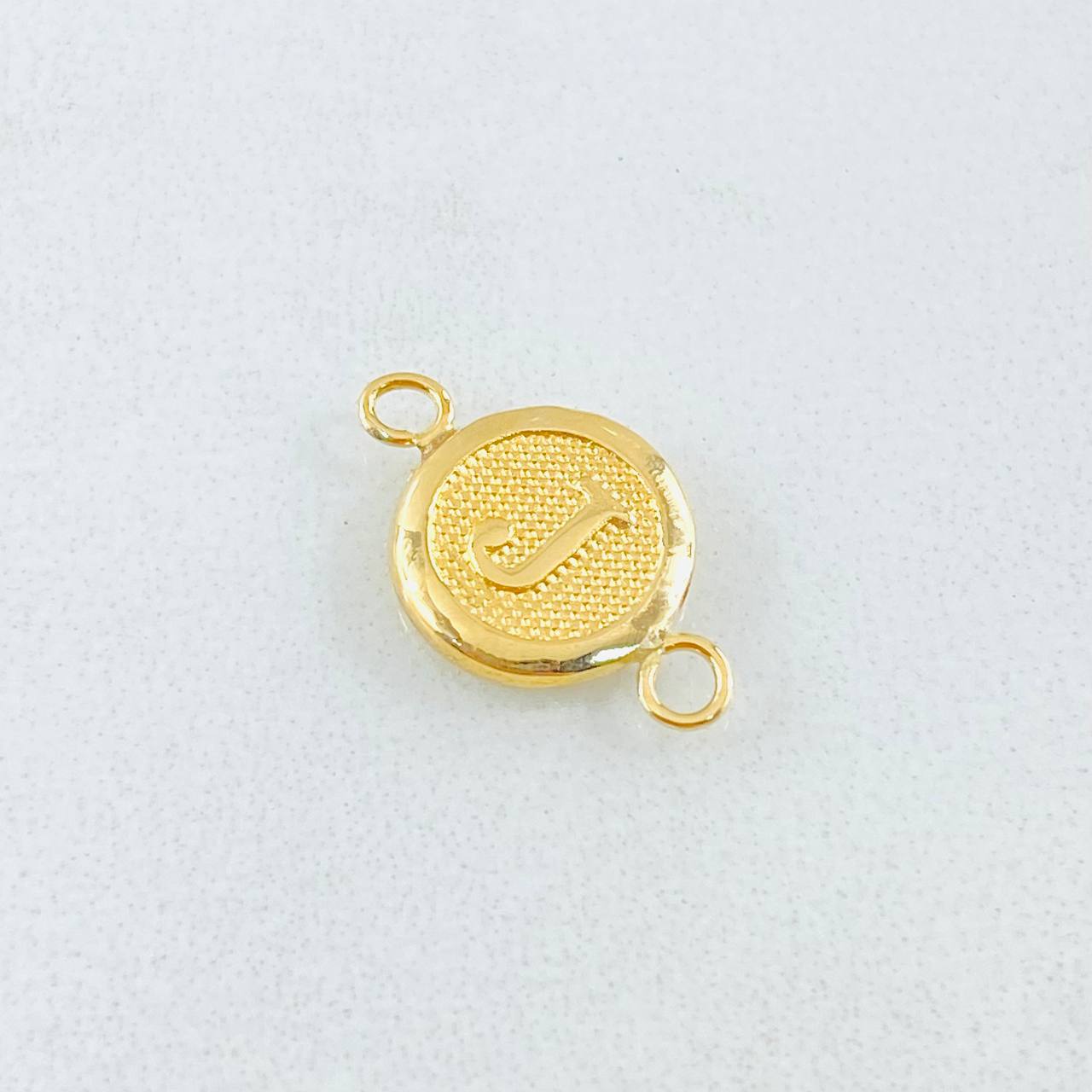 Herraje Letra J 0.4gr / 1.5cm / Oro Amarillo 18K