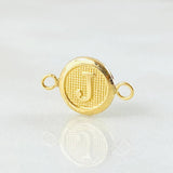Herraje Letra J 0.4gr / 1.5cm / Oro Amarillo 18K