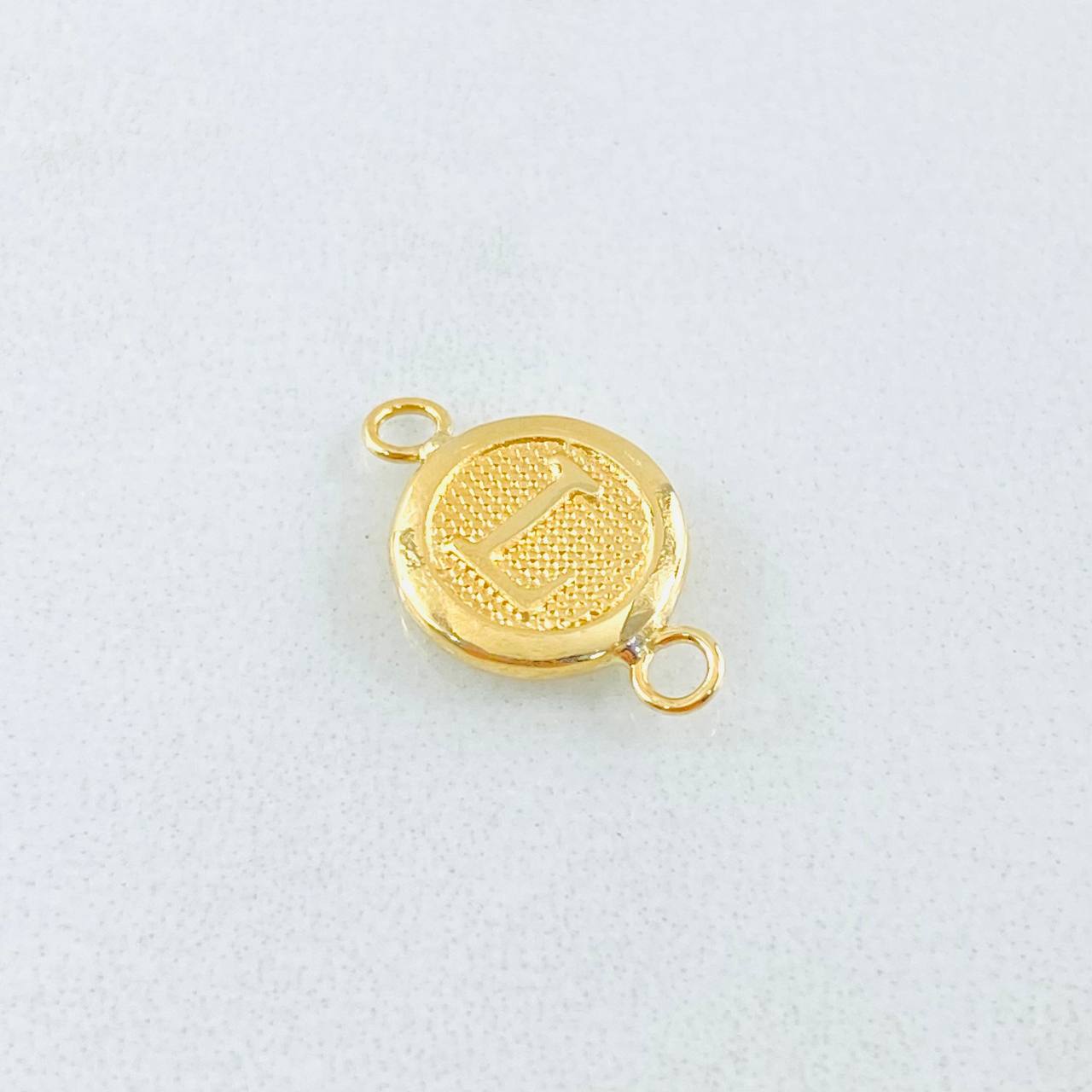 Herraje Letra L 0.4gr / 1.5m / Oro Amarillo 18K