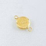 Herraje Letra V 0.45gr / 1.5cm / Oro Amarillo 18K