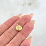 Dije Letra G 0.4gr / 1.6cm / Oro Amarillo 18K *