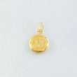 Dije Letra M 0.4gr / 1.6cm / Oro Amarillo 18K
