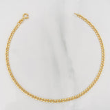 Pulso Cubano 1.15 g / 20.3 cm / 2.3 mm Oro Amarillo 18K