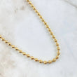 Cadena Militar Diamantada 32.11gr / 60cm / 5mm Oro Amarillo 18K